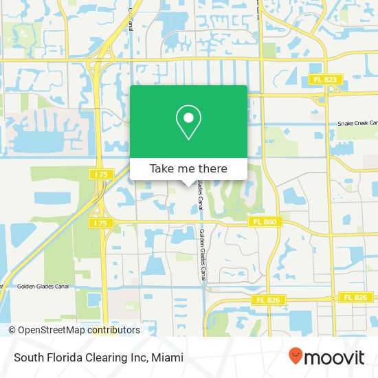 Mapa de South Florida Clearing Inc