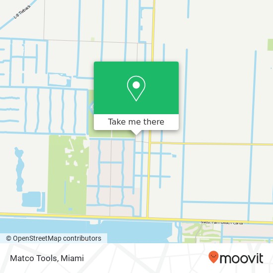 Matco Tools map