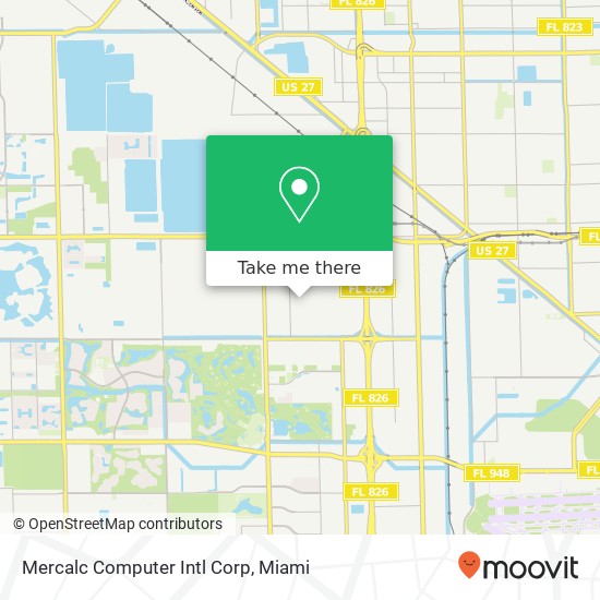 Mercalc Computer Intl Corp map