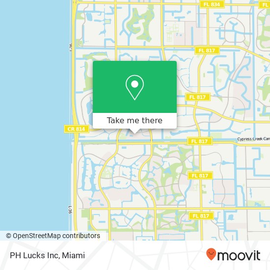 PH Lucks Inc map