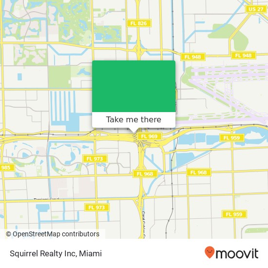 Squirrel Realty Inc map