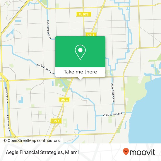 Aegis Financial Strategies map