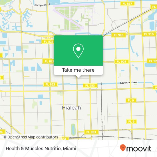 Health & Muscles Nutritio map