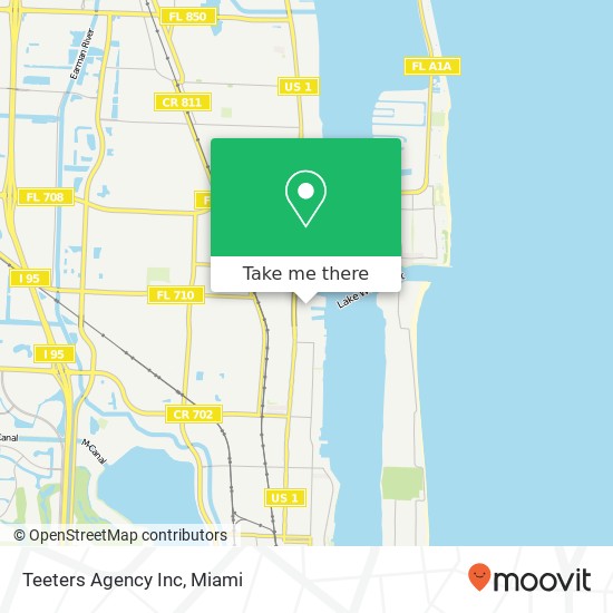 Teeters Agency Inc map