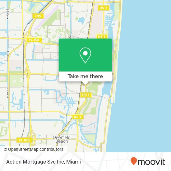 Action Mortgage Svc Inc map
