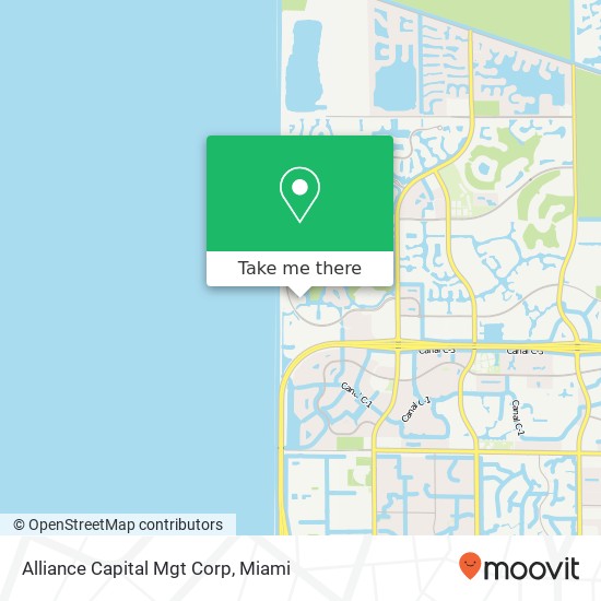 Alliance Capital Mgt Corp map