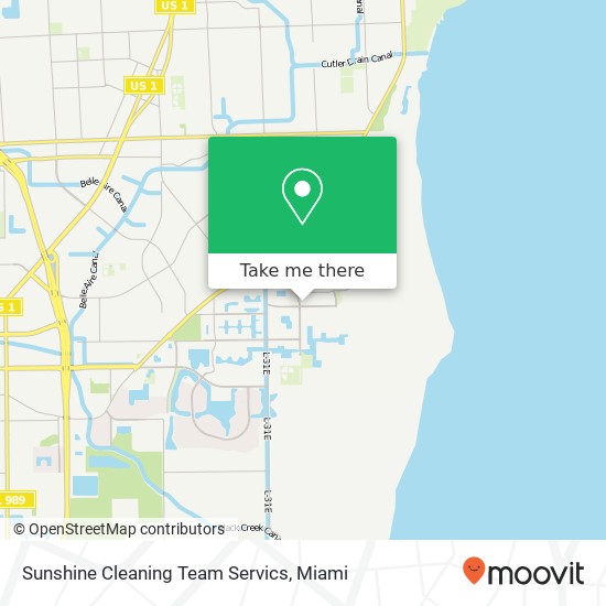 Sunshine Cleaning Team Servics map