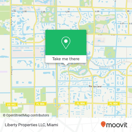 Mapa de Liberty Properties LLC