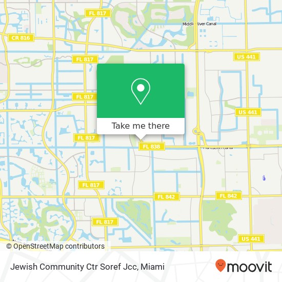 Mapa de Jewish Community Ctr Soref Jcc