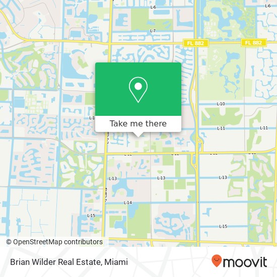 Brian Wilder Real Estate map