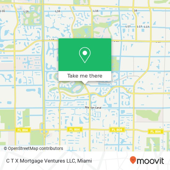 Mapa de C T X Mortgage Ventures LLC