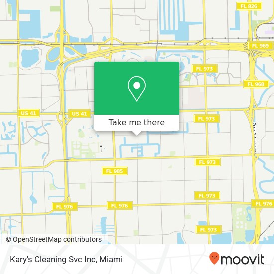 Mapa de Kary's Cleaning Svc Inc