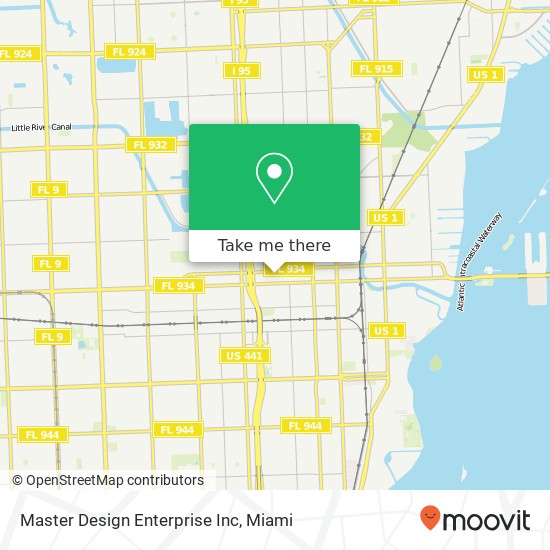 Master Design Enterprise Inc map