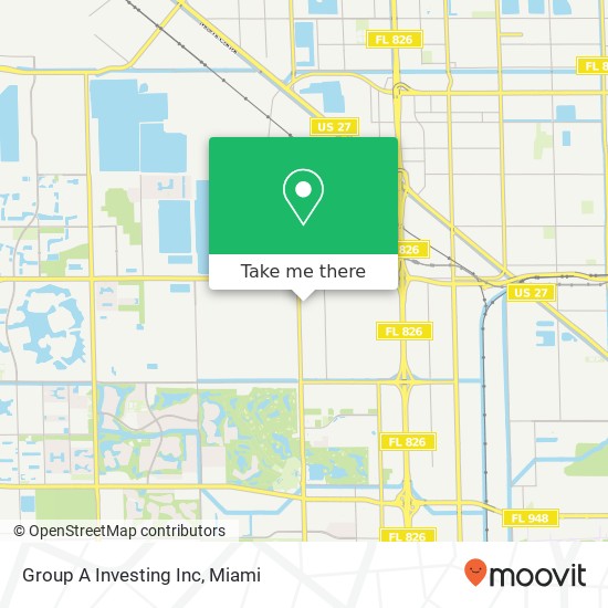 Group A Investing Inc map