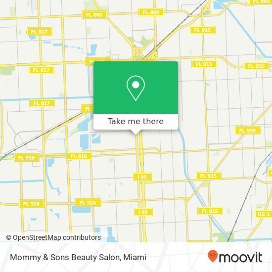 Mapa de Mommy & Sons Beauty Salon