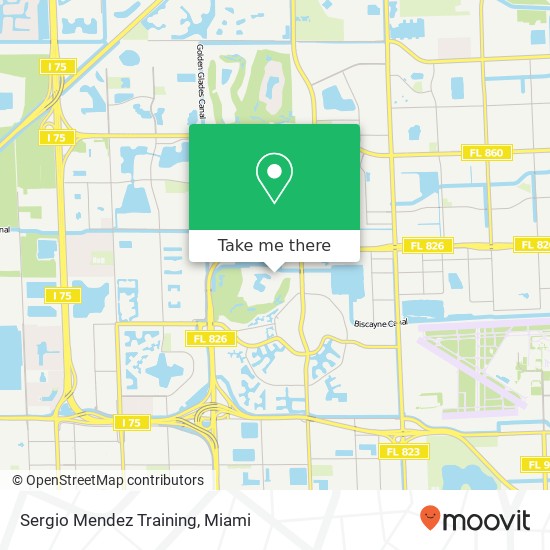 Sergio Mendez Training map