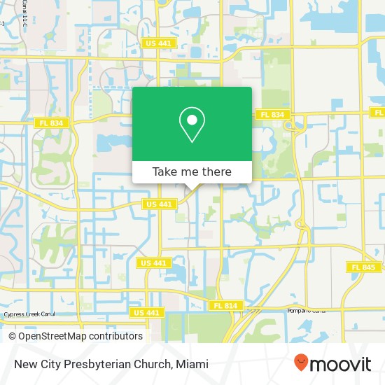 New City Presbyterian Church map