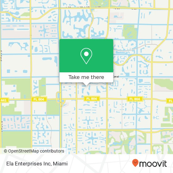 Ela Enterprises Inc map