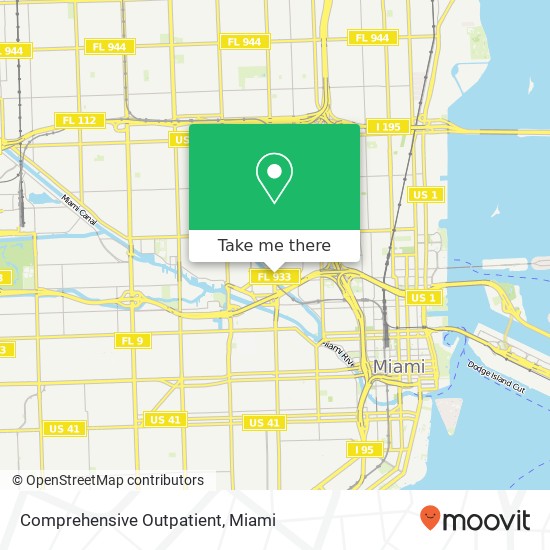 Comprehensive Outpatient map