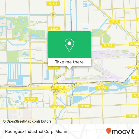 Rodriguez Industrial Corp map
