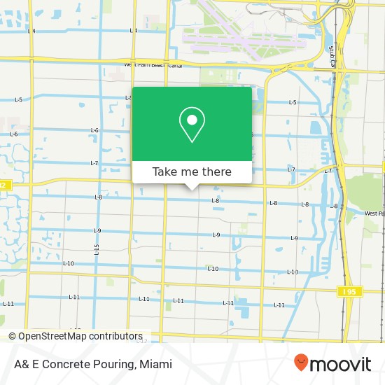 A& E Concrete Pouring map