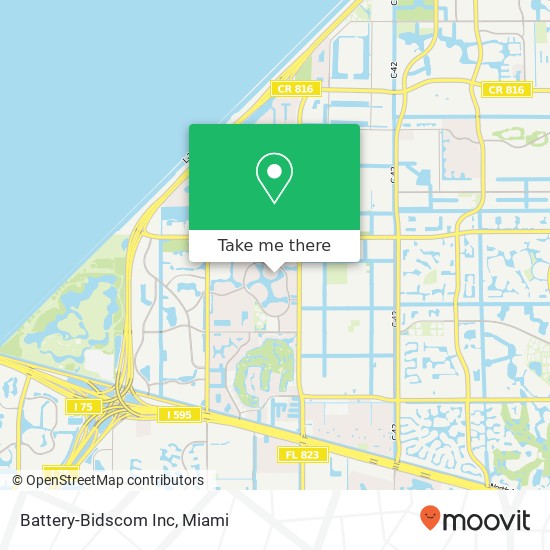 Battery-Bidscom Inc map