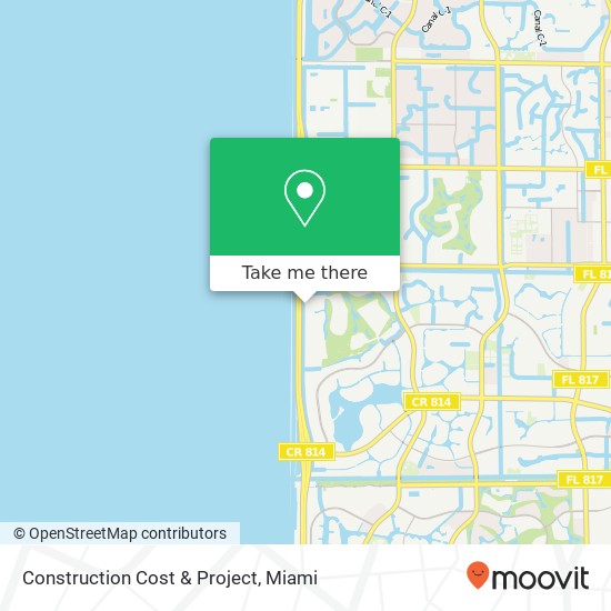 Construction Cost & Project map