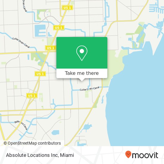 Absolute Locations Inc map