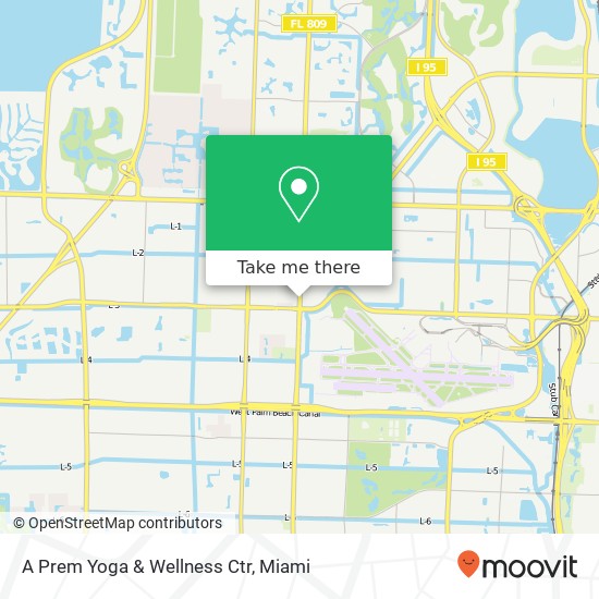 A Prem Yoga & Wellness Ctr map