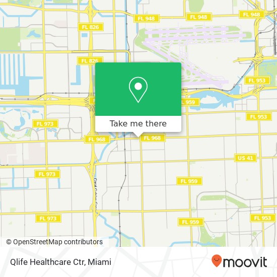 Qlife Healthcare Ctr map