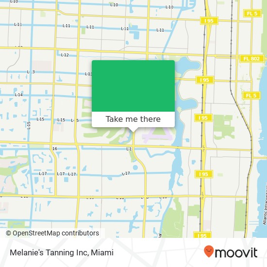 Melanie's Tanning Inc map