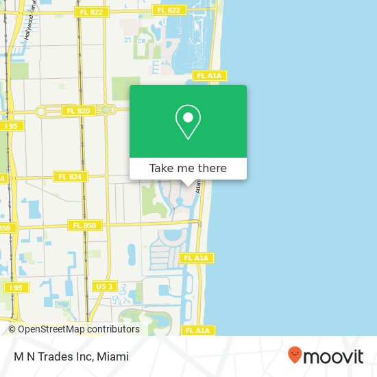 M N Trades Inc map