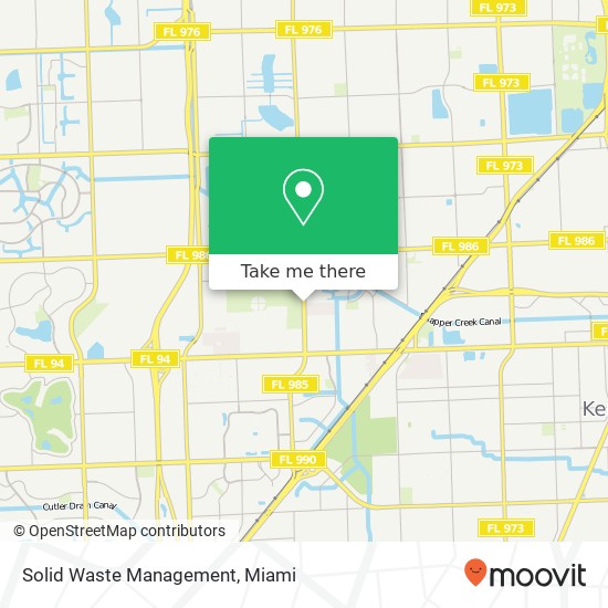 Mapa de Solid Waste Management