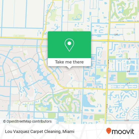 Mapa de Lou Vazquez Carpet Cleaning