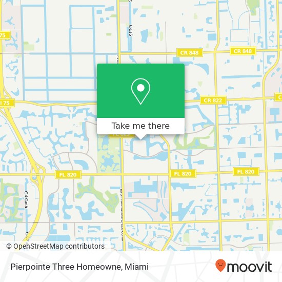 Pierpointe Three Homeowne map