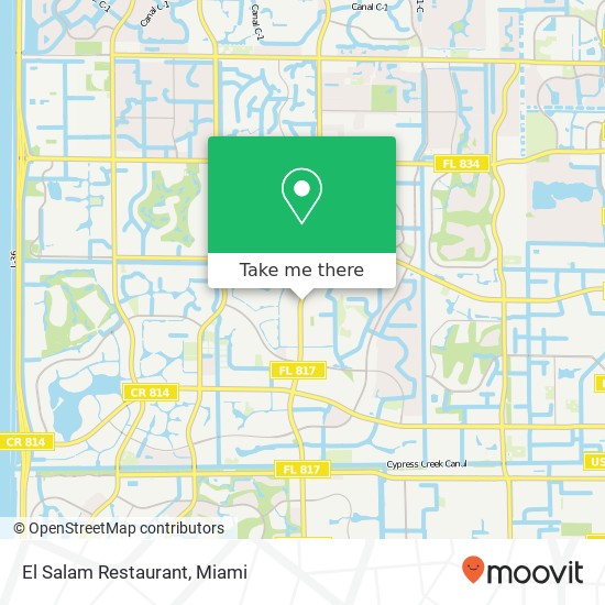 Mapa de El Salam Restaurant