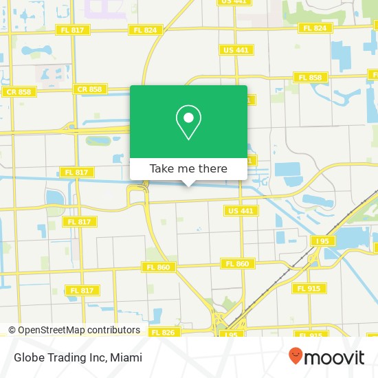 Globe Trading Inc map