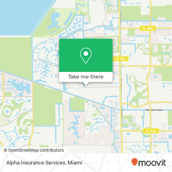 Alpha Insurance Services map