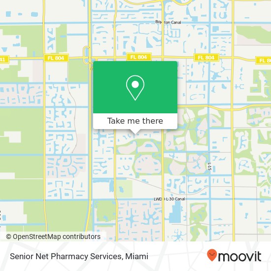 Mapa de Senior Net Pharmacy Services