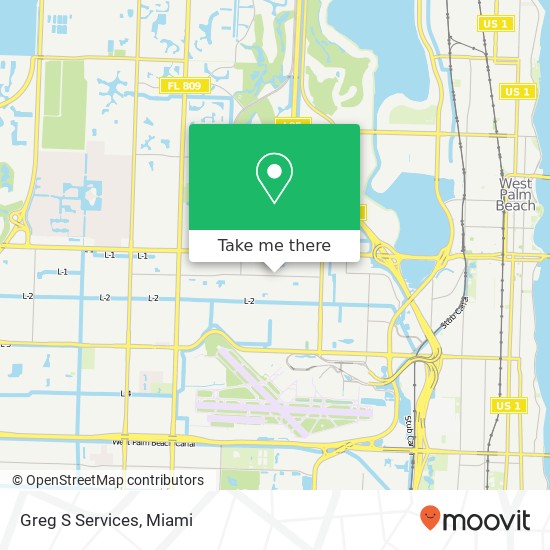 Greg S Services map