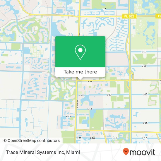 Trace Mineral Systems Inc map