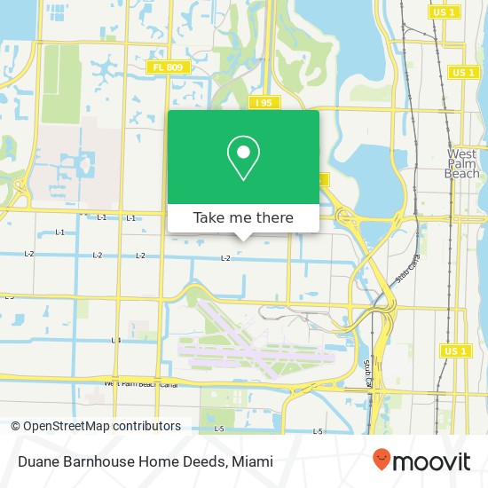 Mapa de Duane Barnhouse Home Deeds