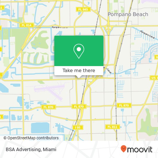 BSA Advertising map