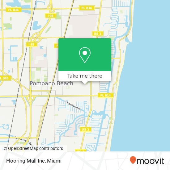 Flooring Mall Inc map