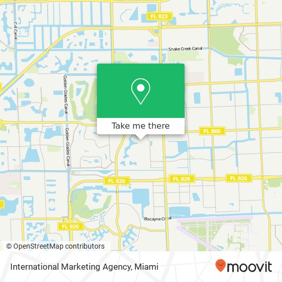 Mapa de International Marketing Agency