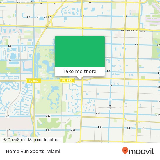 Mapa de Home Run Sports