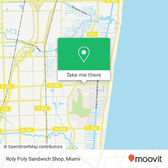 Roly Poly Sandwich Shop map