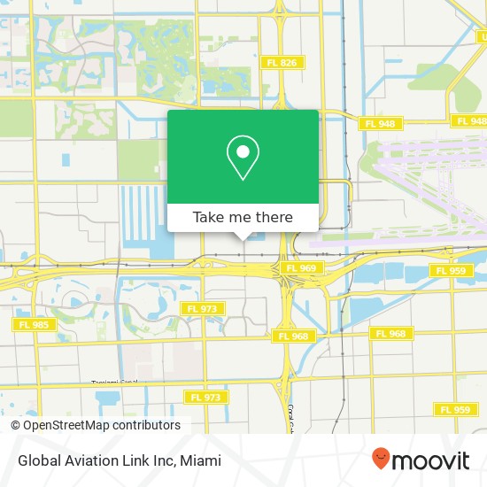 Global Aviation Link Inc map