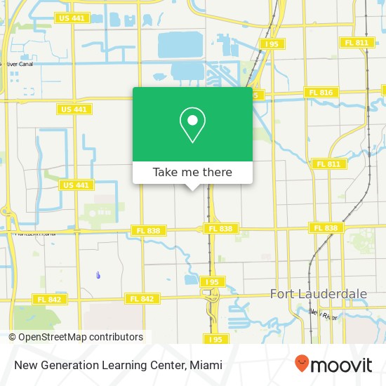 New Generation Learning Center map