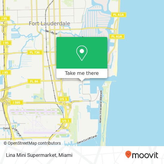 Mapa de Lina Mini Supermarket